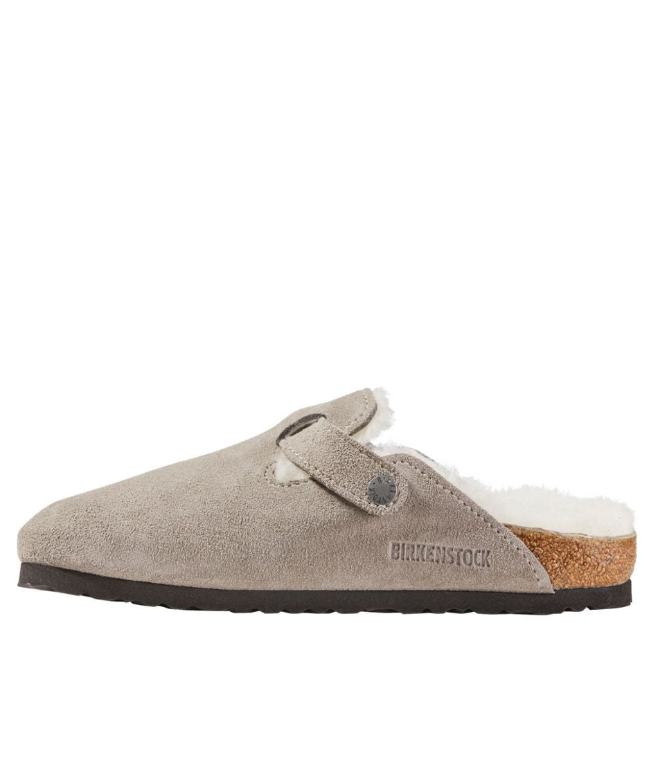 L.L.BeanWomen's Birkenstock Boston Clogs, Suede Shearling