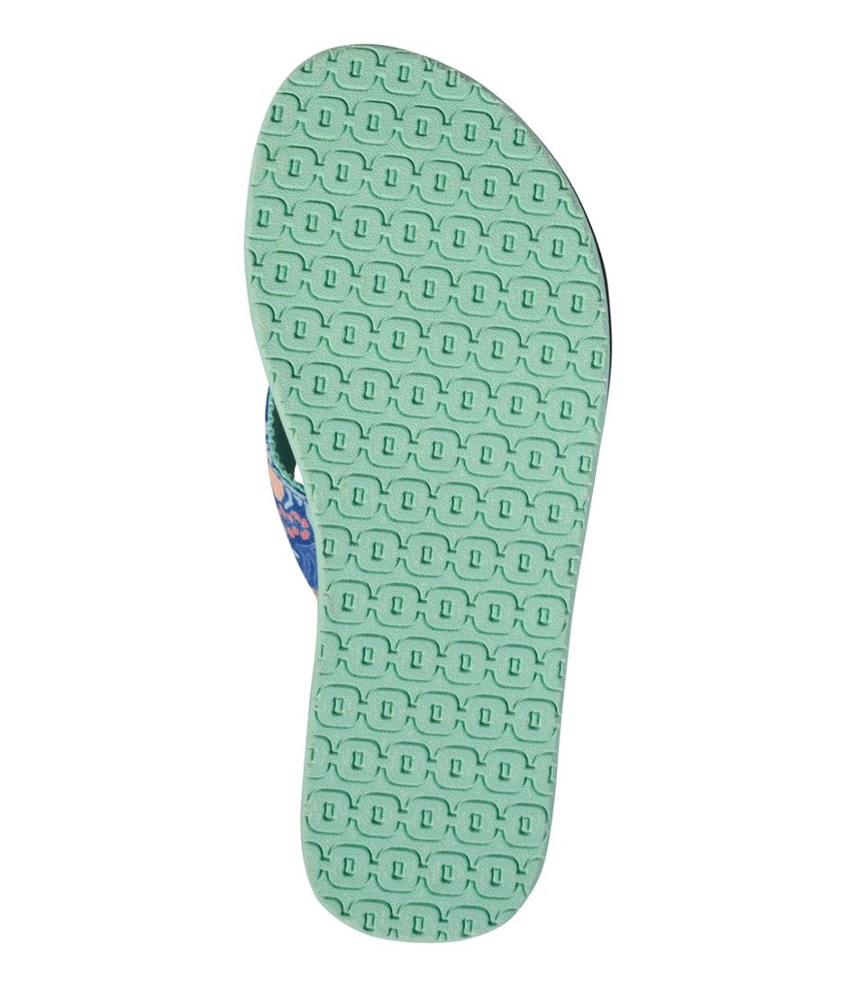 L.L.BeanWomen's Maine Isle Flip-Flops, Woven Print
