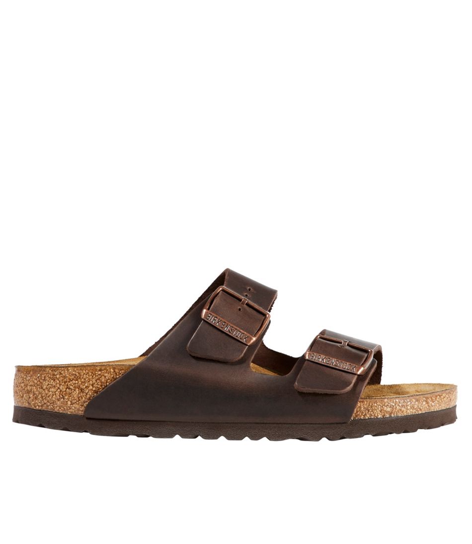 L.L.BeanWomen's Birkenstock Arizona Sandals, Leather, Classic Footbed