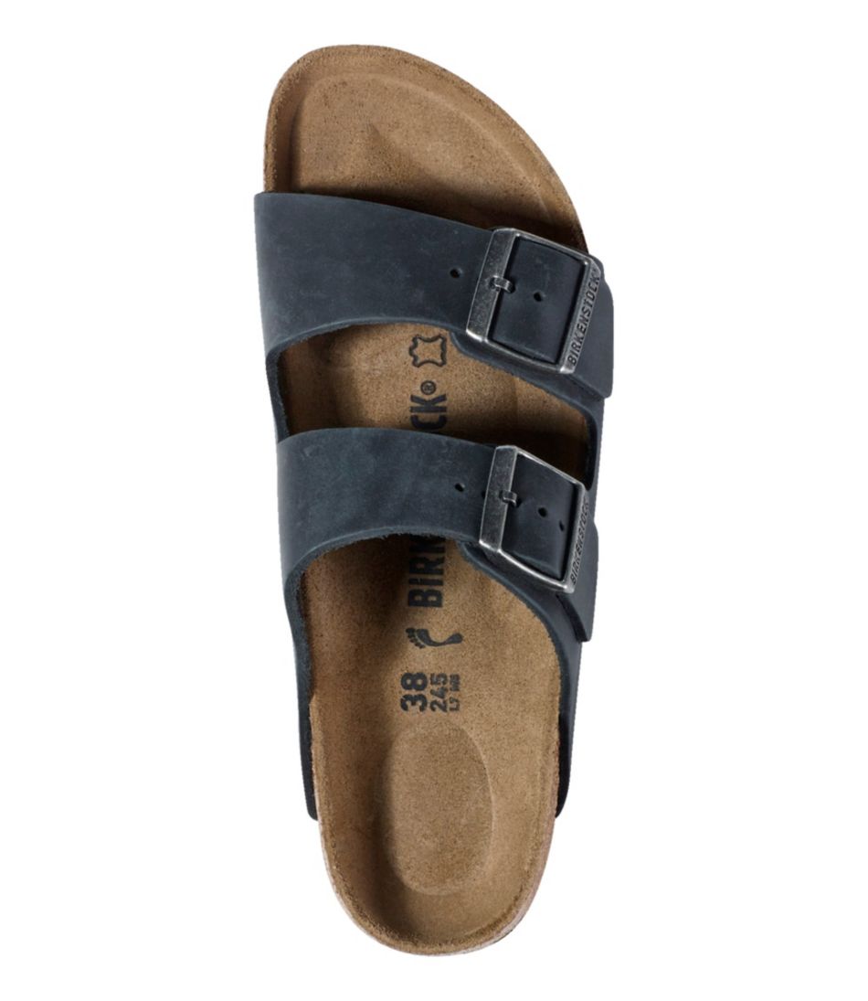 L.L.BeanWomen's Birkenstock Arizona Sandals, Leather, Classic Footbed