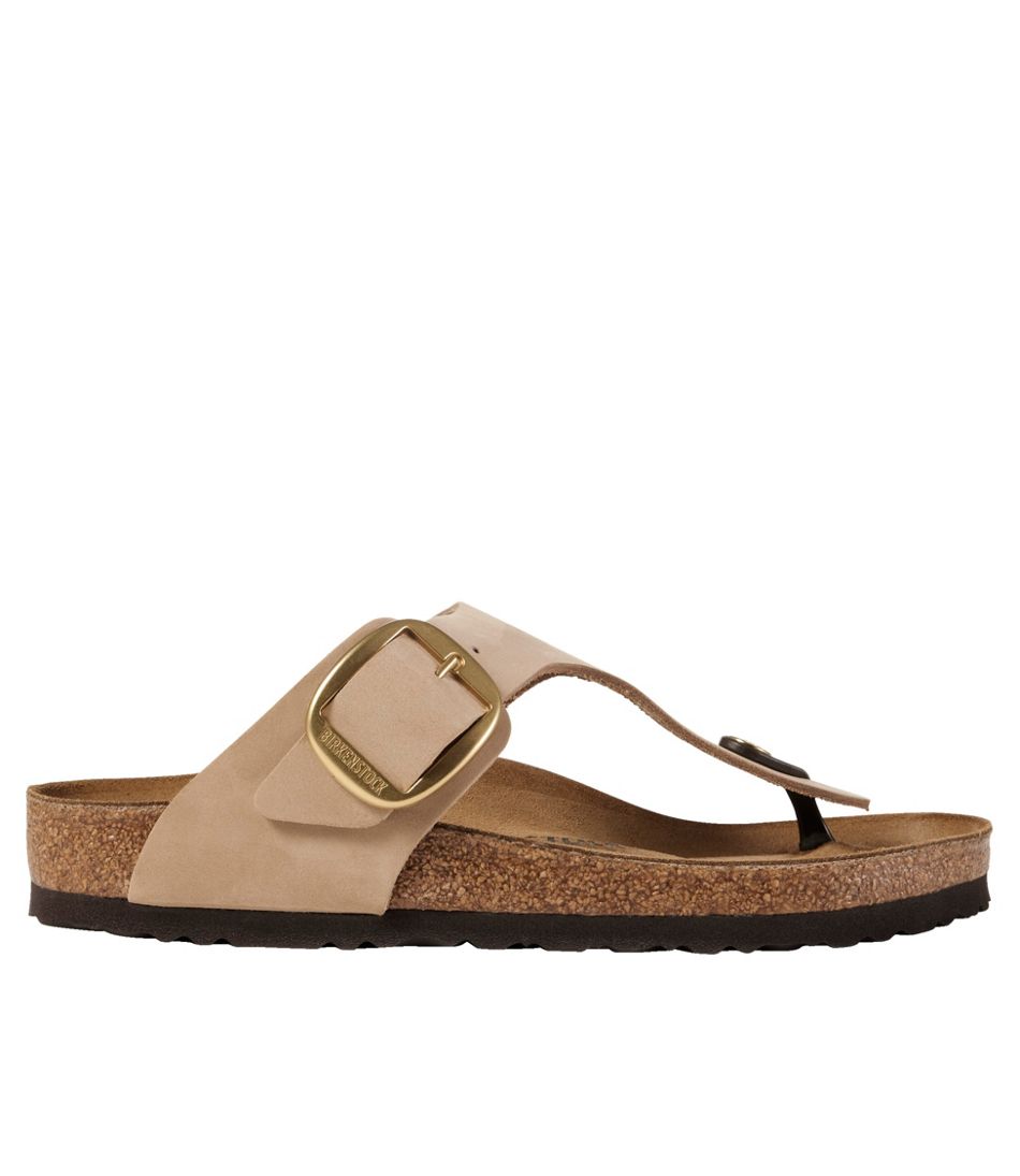 L.L.BeanWomen's Birkenstock Big Buckle Gizeh Sandals, Nubuck