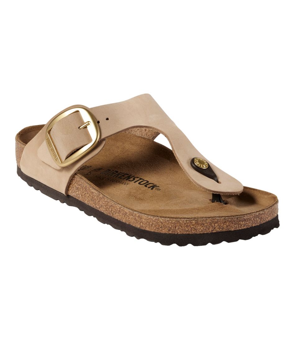 L.L.BeanWomen's Birkenstock Big Buckle Gizeh Sandals, Nubuck