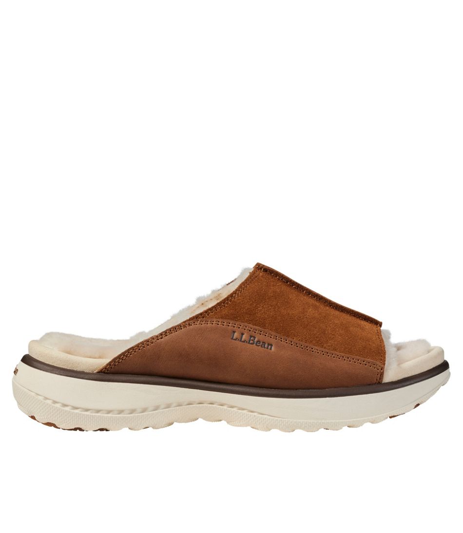 L.L.BeanWomen's Freeport Slides, Shearling-Lined
