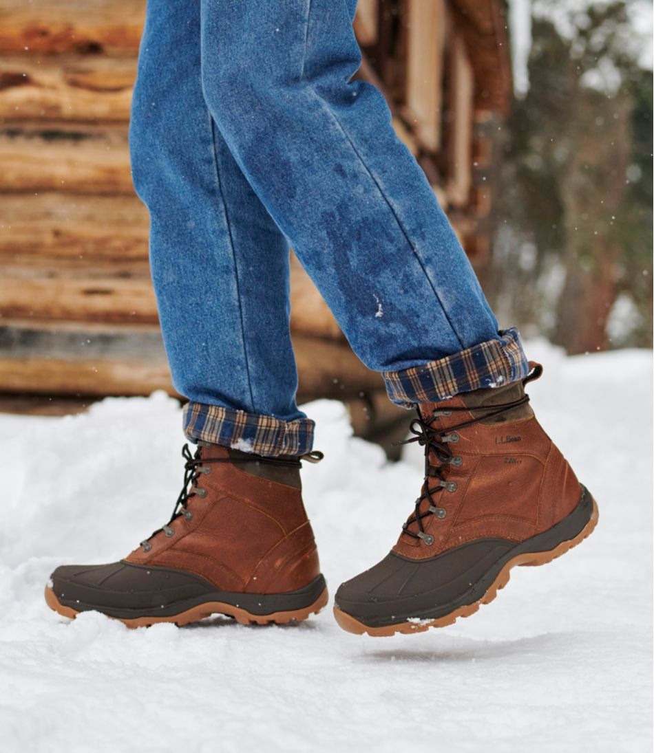 L.L.BeanMen's Storm Chaser Boots 5, Leather Lace-Up