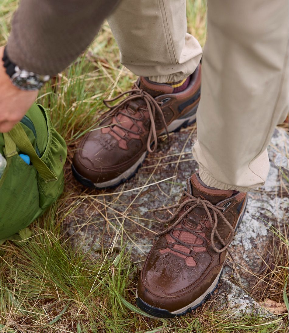 L.L.BeanMen's Trail Model X Waterproof Hiking Shoes, Leather