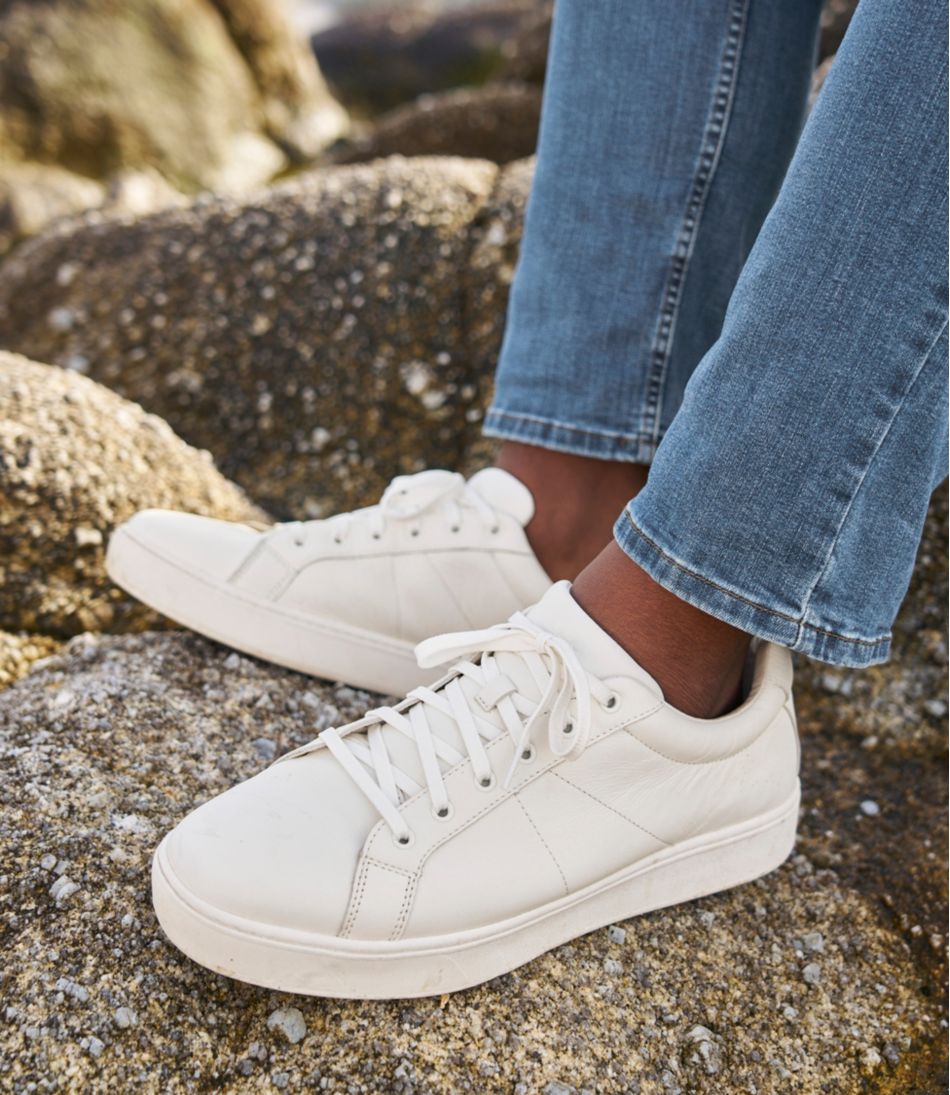 L.L.BeanMen's Eco Bay Sneakers, Leather