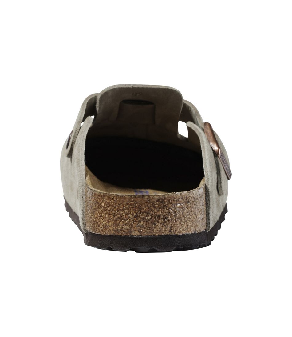 L.L.BeanMen's Birkenstock Soft Footbed Boston Clogs, Suede