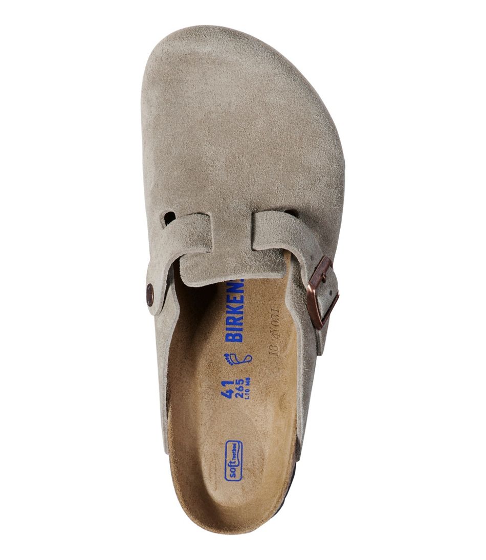 L.L.BeanMen's Birkenstock Soft Footbed Boston Clogs, Suede