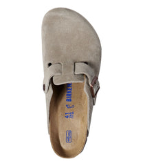 L.L.BeanMen's Birkenstock Soft Footbed Boston Clogs, Suede