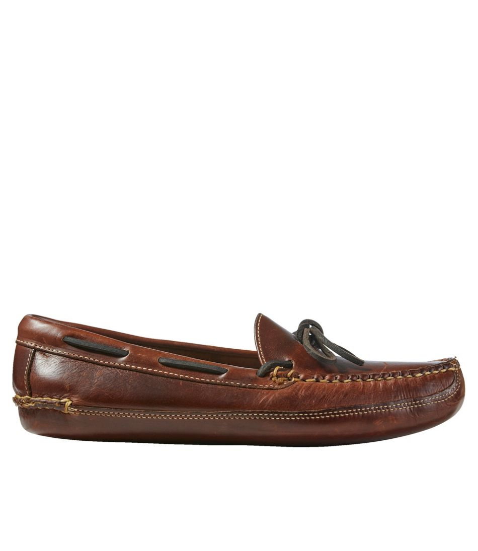 L.L.BeanMen's Leather Double-Sole Slippers, Leather-Lined