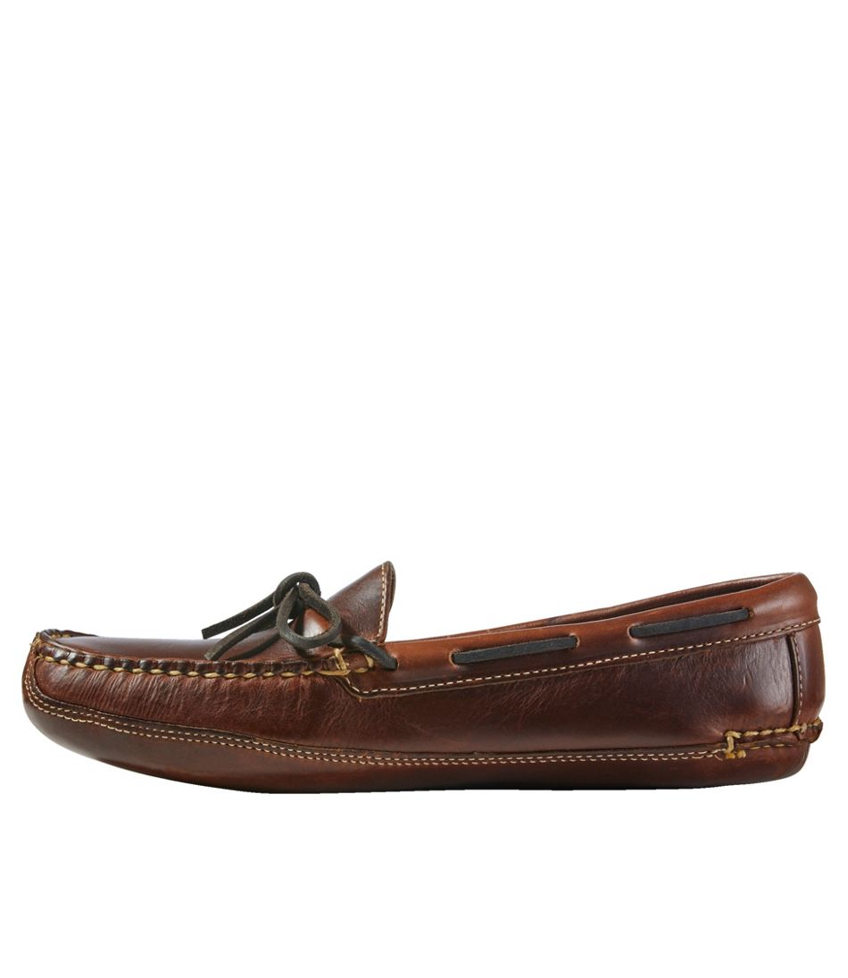 L.L.BeanMen's Leather Double-Sole Slippers, Leather-Lined