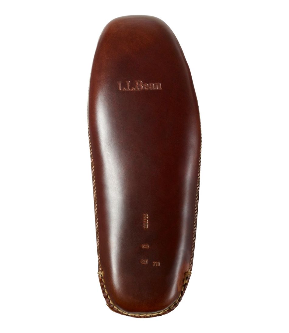L.L.BeanMen's Leather Double-Sole Slippers, Leather-Lined