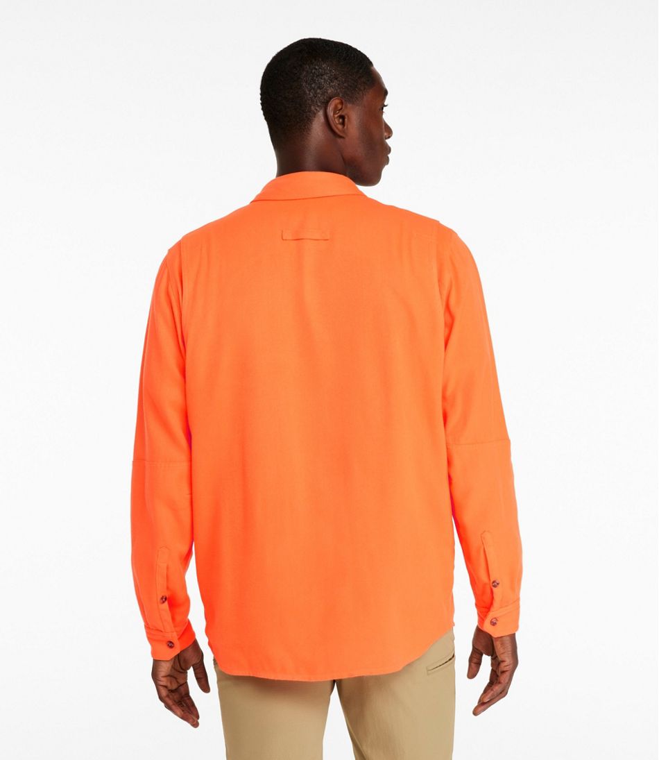 L.L.BeanMen's Double L Field Shirt, Hunter Orange