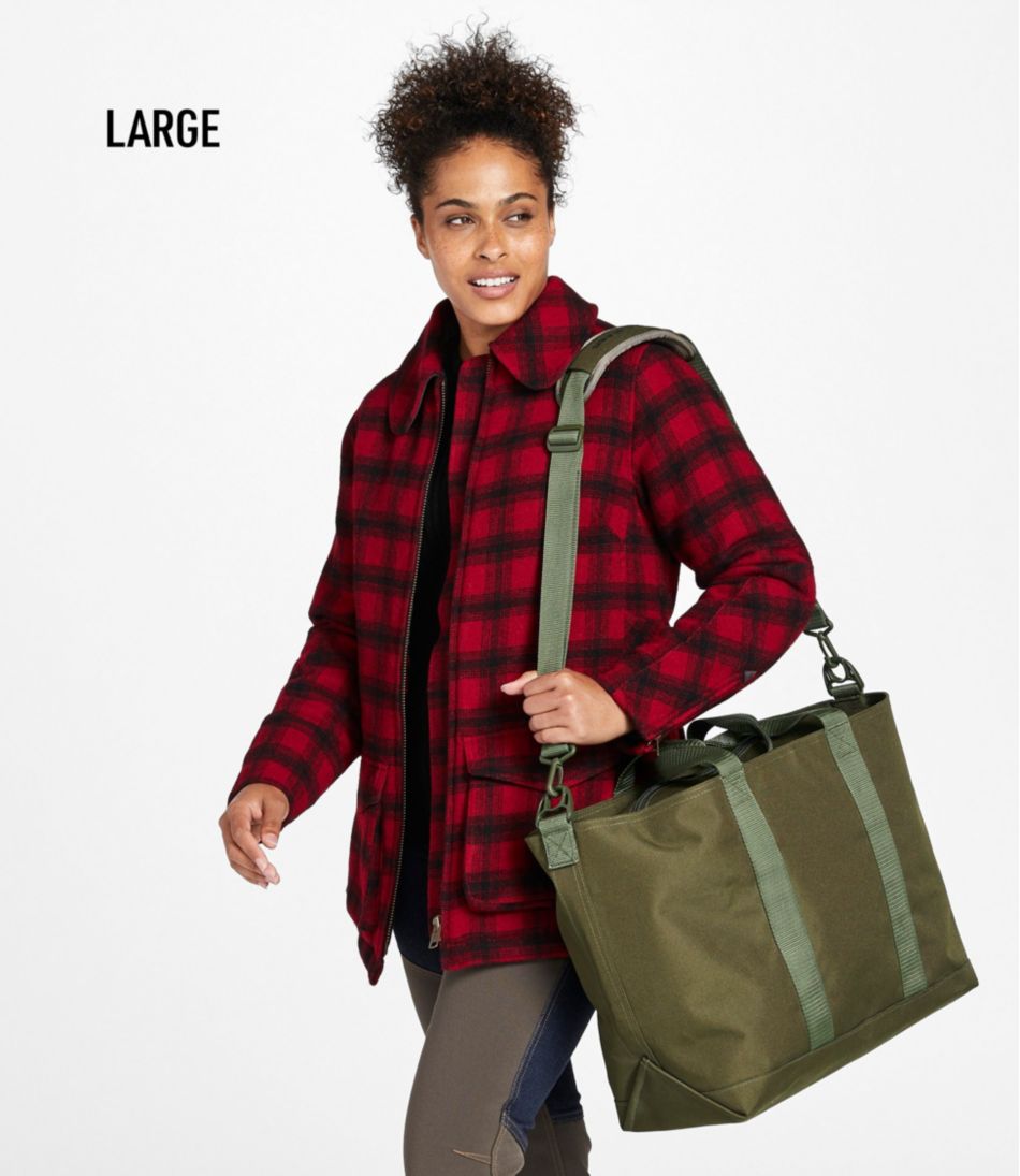 L.L.BeanZip Hunter's Tote Bag With Strap