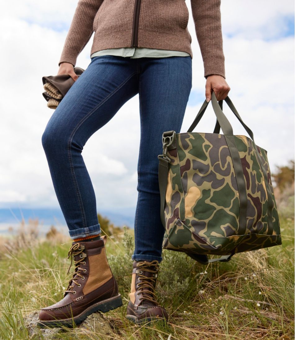 L.L.BeanZip Hunter's Tote Bag With Strap, Camo