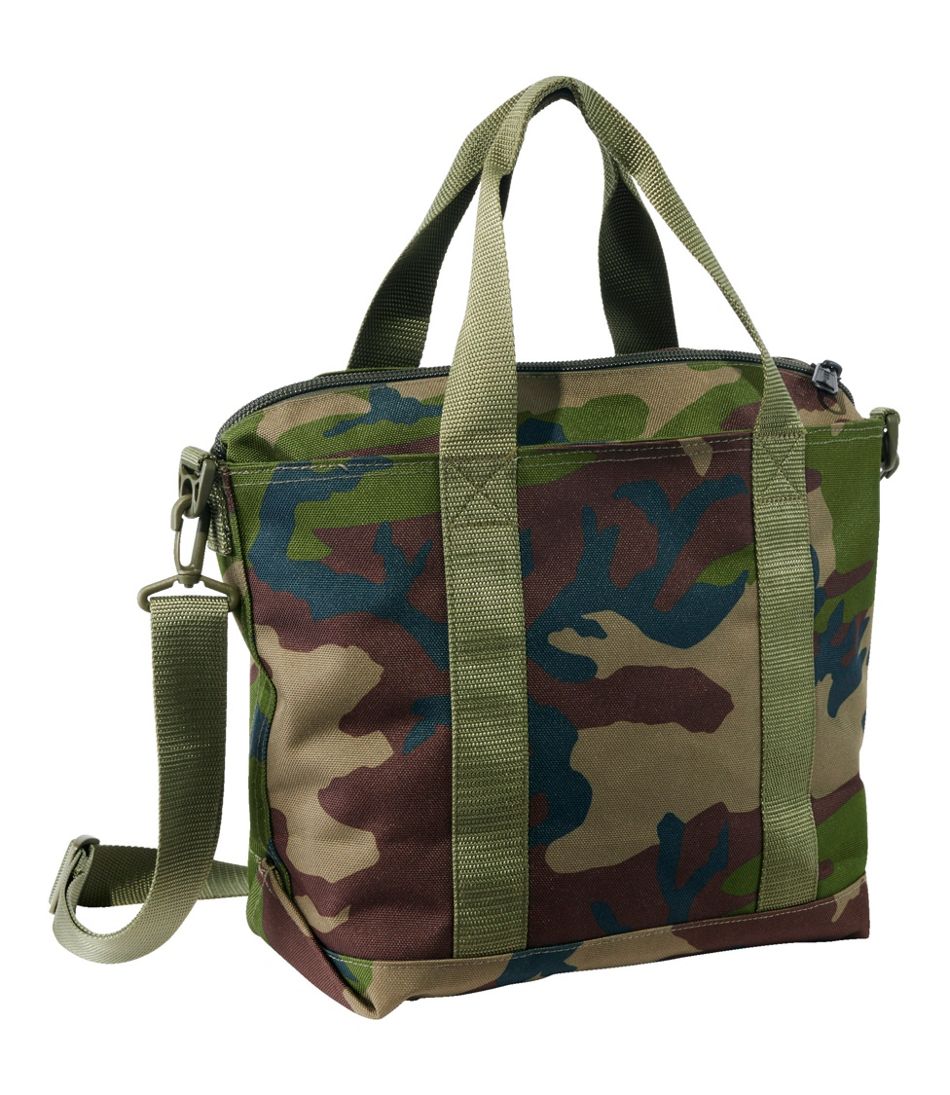 L.L.BeanZip Hunter's Tote Bag With Strap, Camo