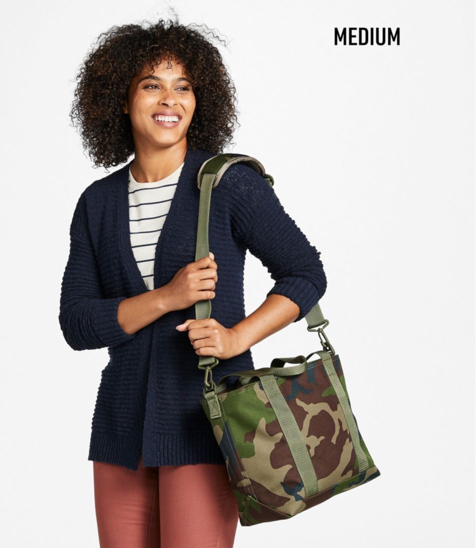 L.L.BeanZip Hunter's Tote Bag With Strap, Camo