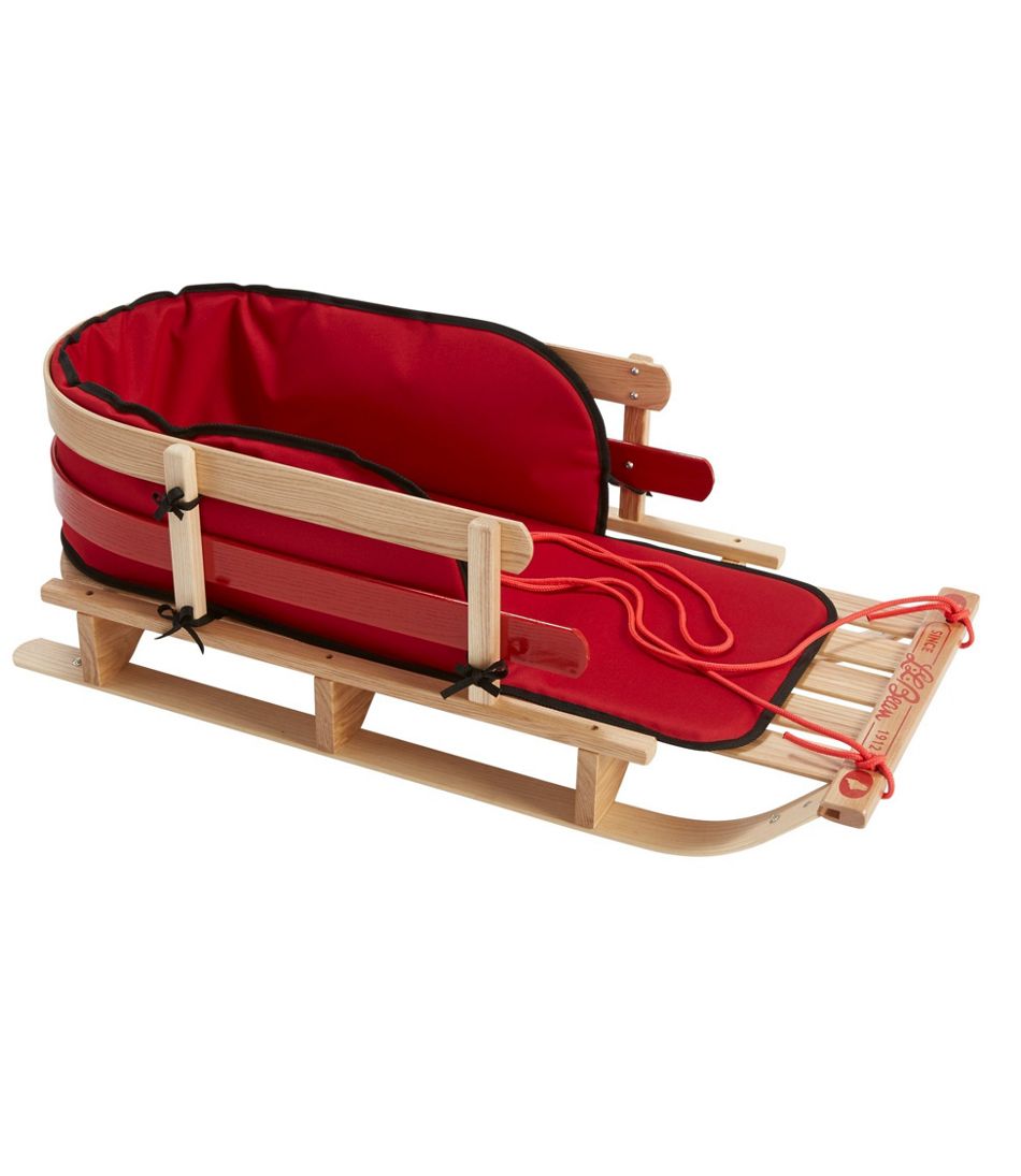 L.L.BeanKids' Pull Sled and Cushion Set