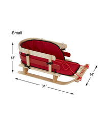 L.L.BeanKids' Pull Sled and Cushion Set