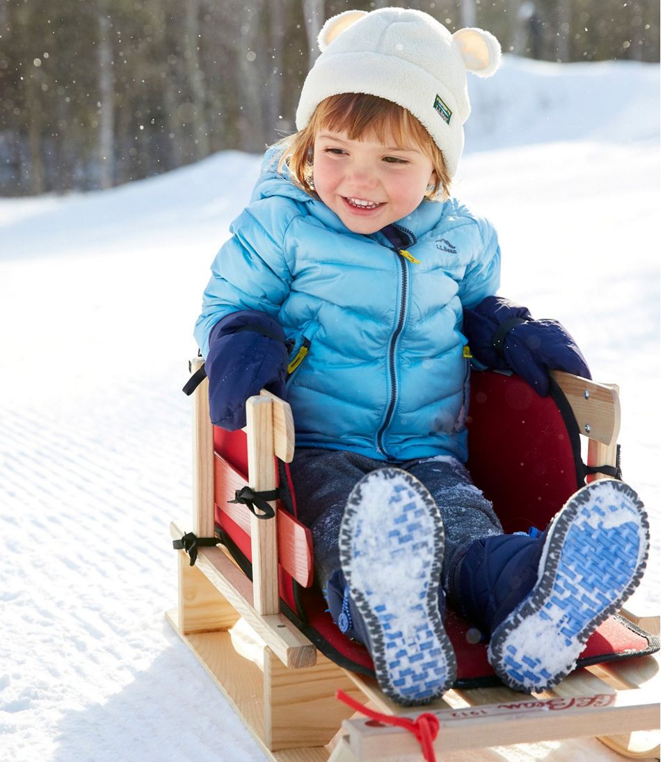 L.L.BeanKids' Pull Sled and Cushion Set