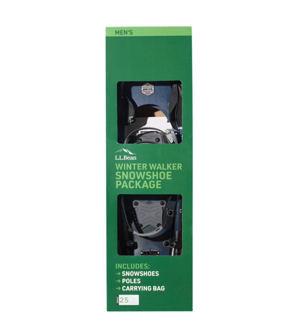 L.L.BeanMen's Winter Walker Snowshoe Package