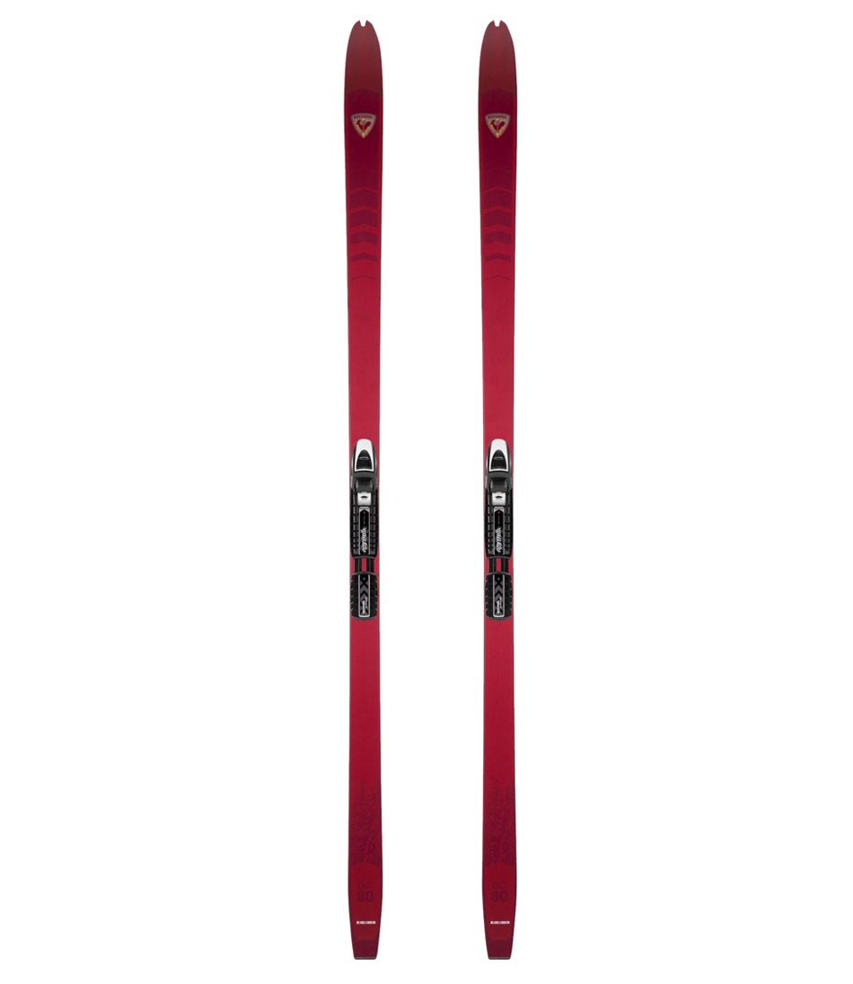 L.L.BeanRossignol BC 80 Backcountry Skis With Mounted NNN BC Auto Bindings