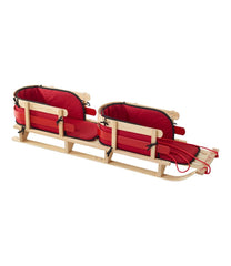 L.L.BeanKids' Pull Sled and Cushion Set, Tandem
