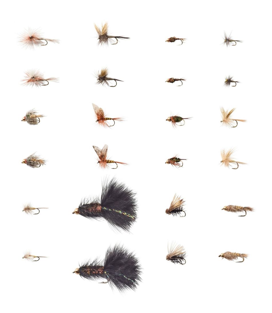 L.L.BeanUmpqua 24-Piece Eastern Trout Fly Selection