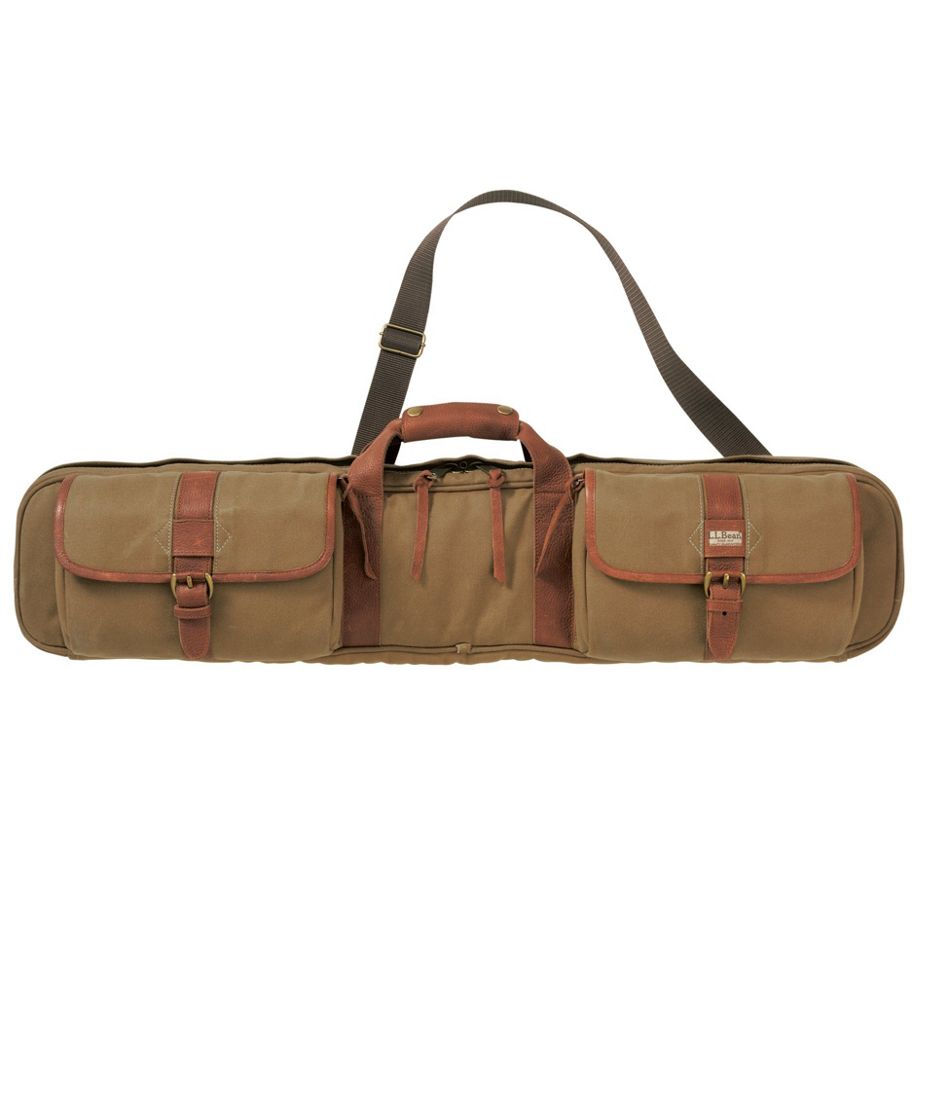 L.L.BeanMaine Guide Waxed-Canvas Four-Piece Rod Case