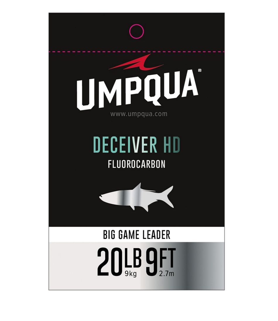 L.L.BeanUmpqua Deceiver HD Big Game Fluorocarbon Leader, 9'