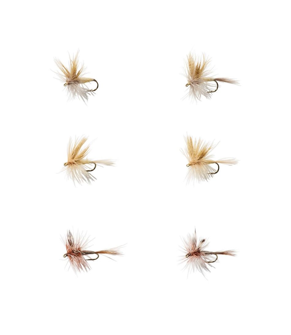 L.L.BeanUmpqua Six-Piece Mayfly Dry Fly Selection