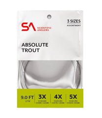 L.L.BeanScientific Anglers Absolute Trout Leader Assortment, 9'