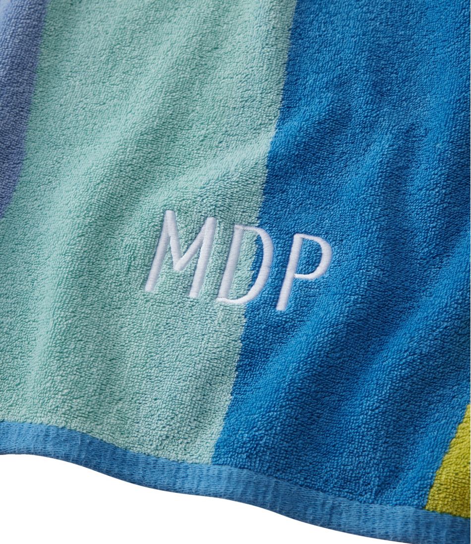 L.L.BeanSeaside Beach Towel, Colorbars Scenic