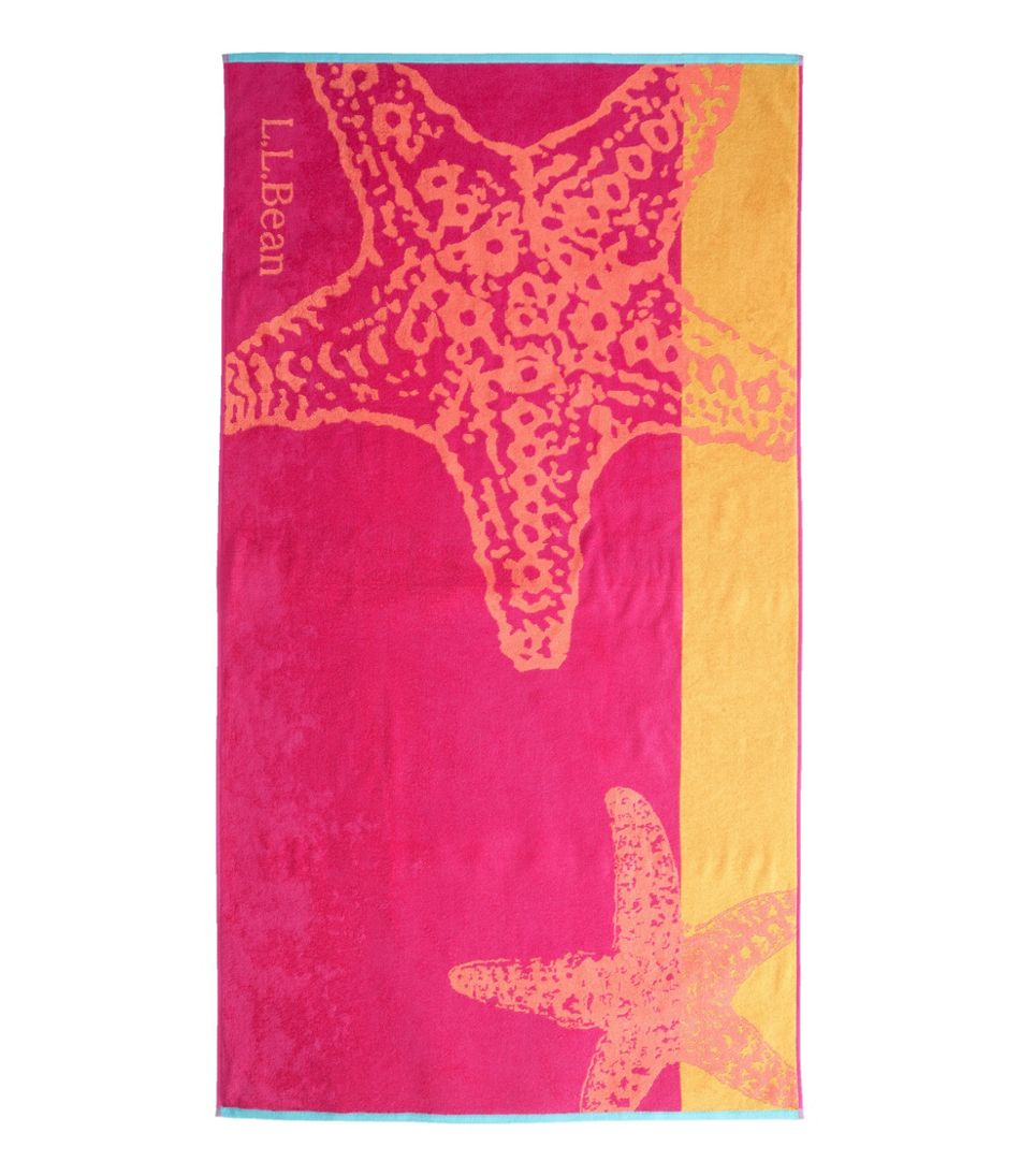 L.L.BeanSeaside Beach Towel, Starfish