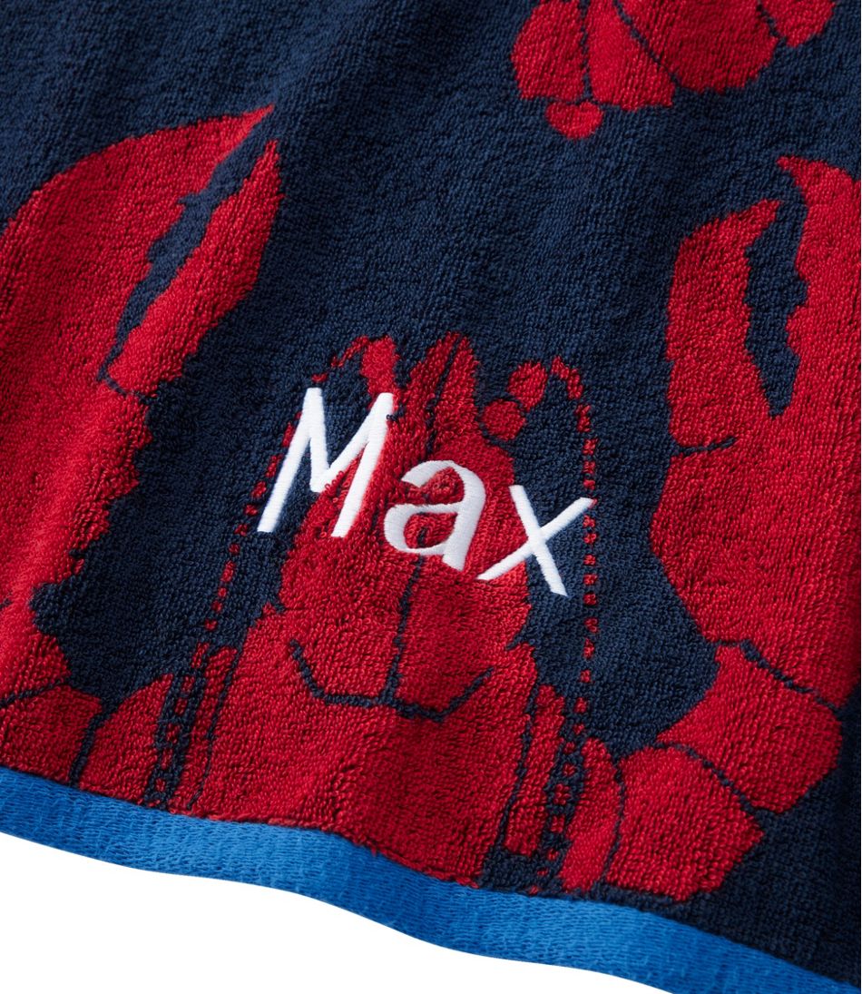 L.L.BeanSeaside Beach Towel, Lobsters