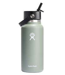 L.L.BeanHydro Flask Wide Mouth Water Bottle with Flex Straw Cap, 32 oz.