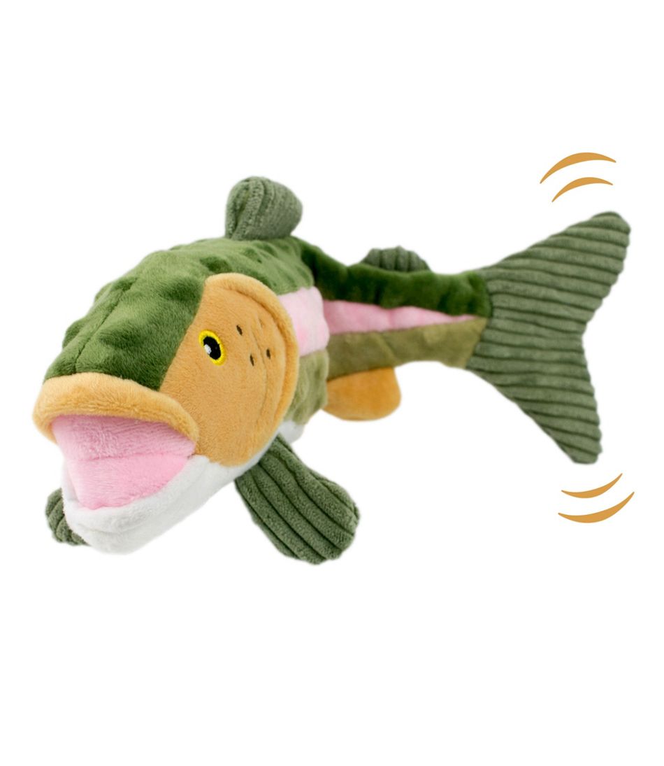 L.L.BeanTwitchy Tail Trout Dog Toy