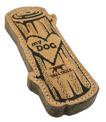 L.L.BeanNatural Leather & Wool Love My Dog Log Dog Toy