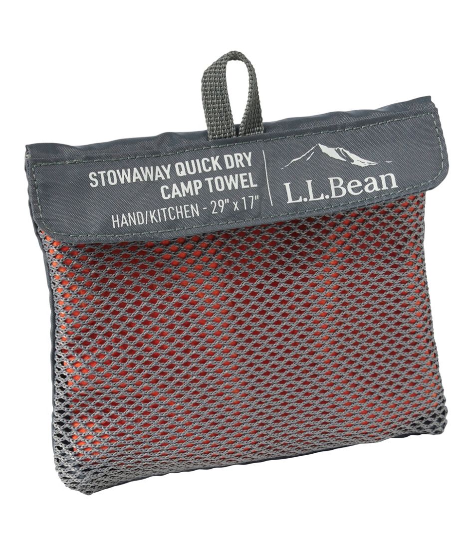 L.L.BeanStowaway Quick-Dry Camp Towel, Print