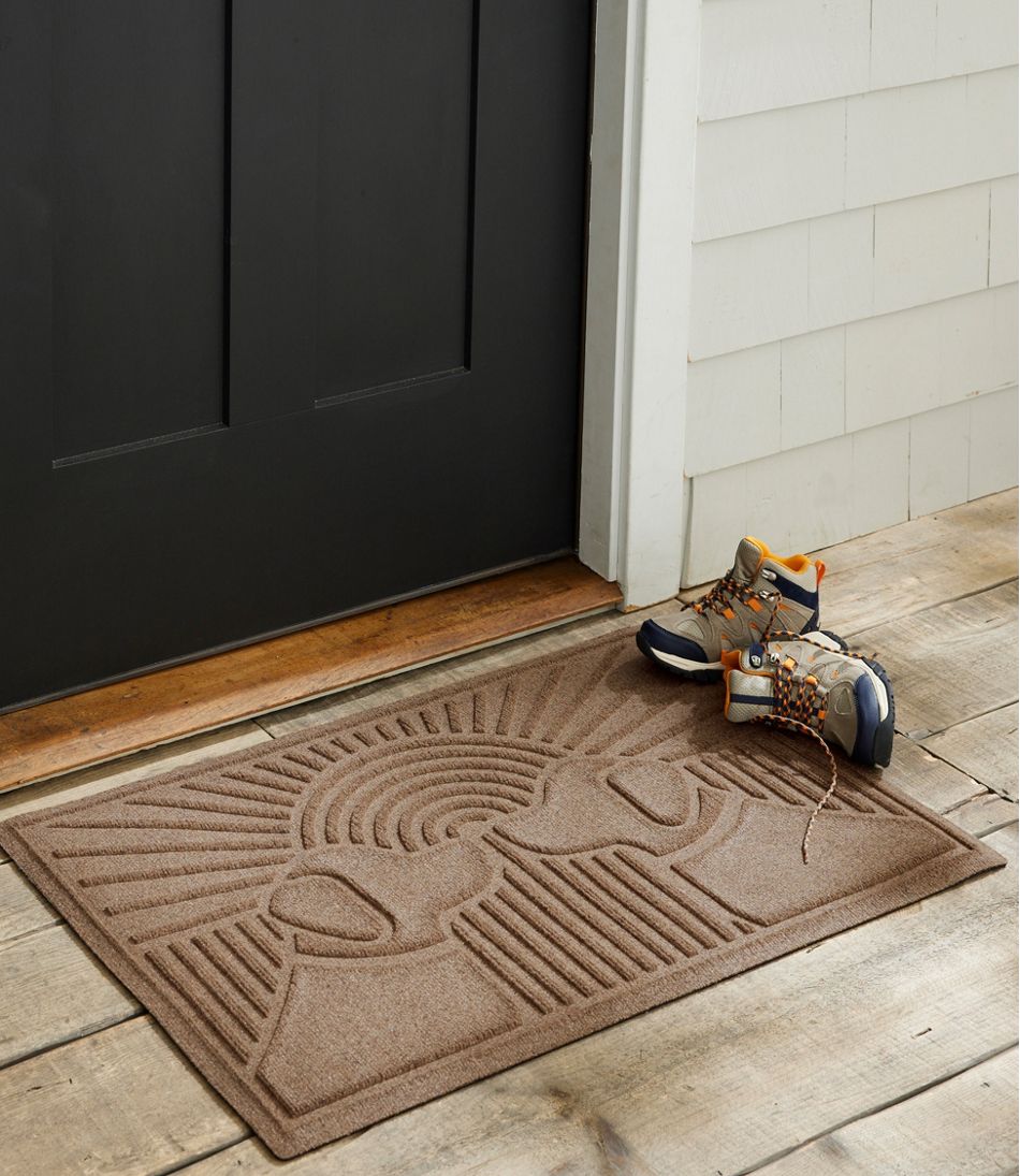 L.L.BeanEveryspace Recycled Waterhog Doormat, Sunrise Dogs