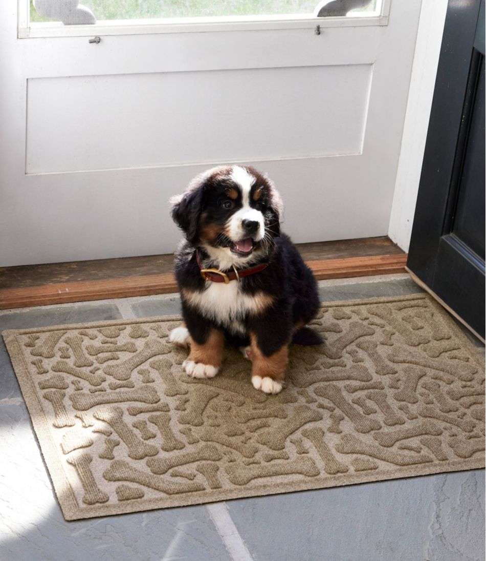 L.L.BeanRecycled Waterhog Scattered Bones Mat