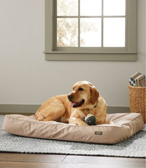 L.L.BeanPremium Denim Therapeutic Dog Bed, Rectangular