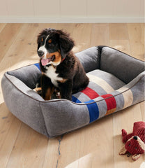 L.L.BeanCabin Stripe Dog Bed