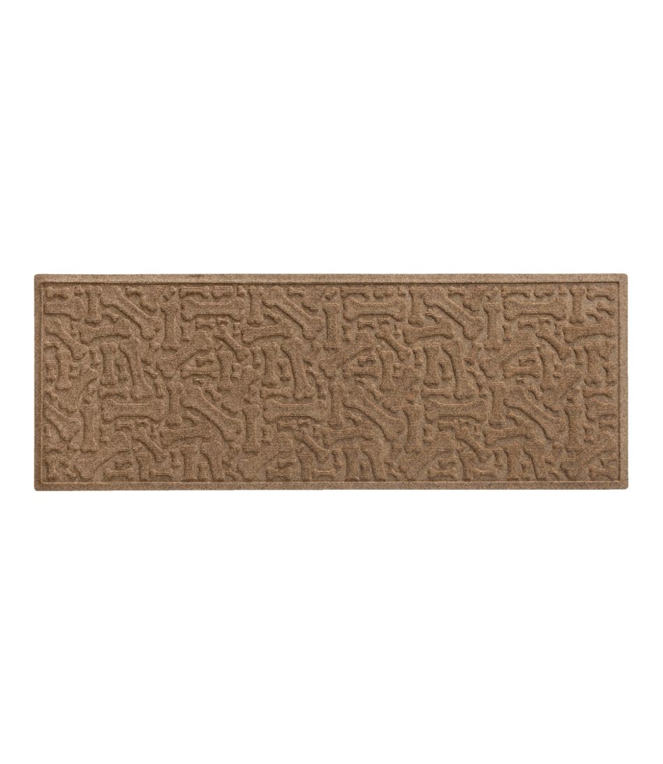 L.L.BeanRecycled Waterhog Wide Doormat, Scattered Bones
