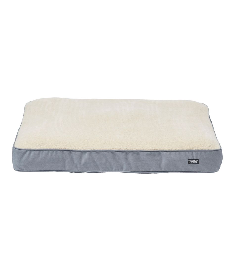 L.L.BeanPremium Fleece Dog Bed, Rectangular