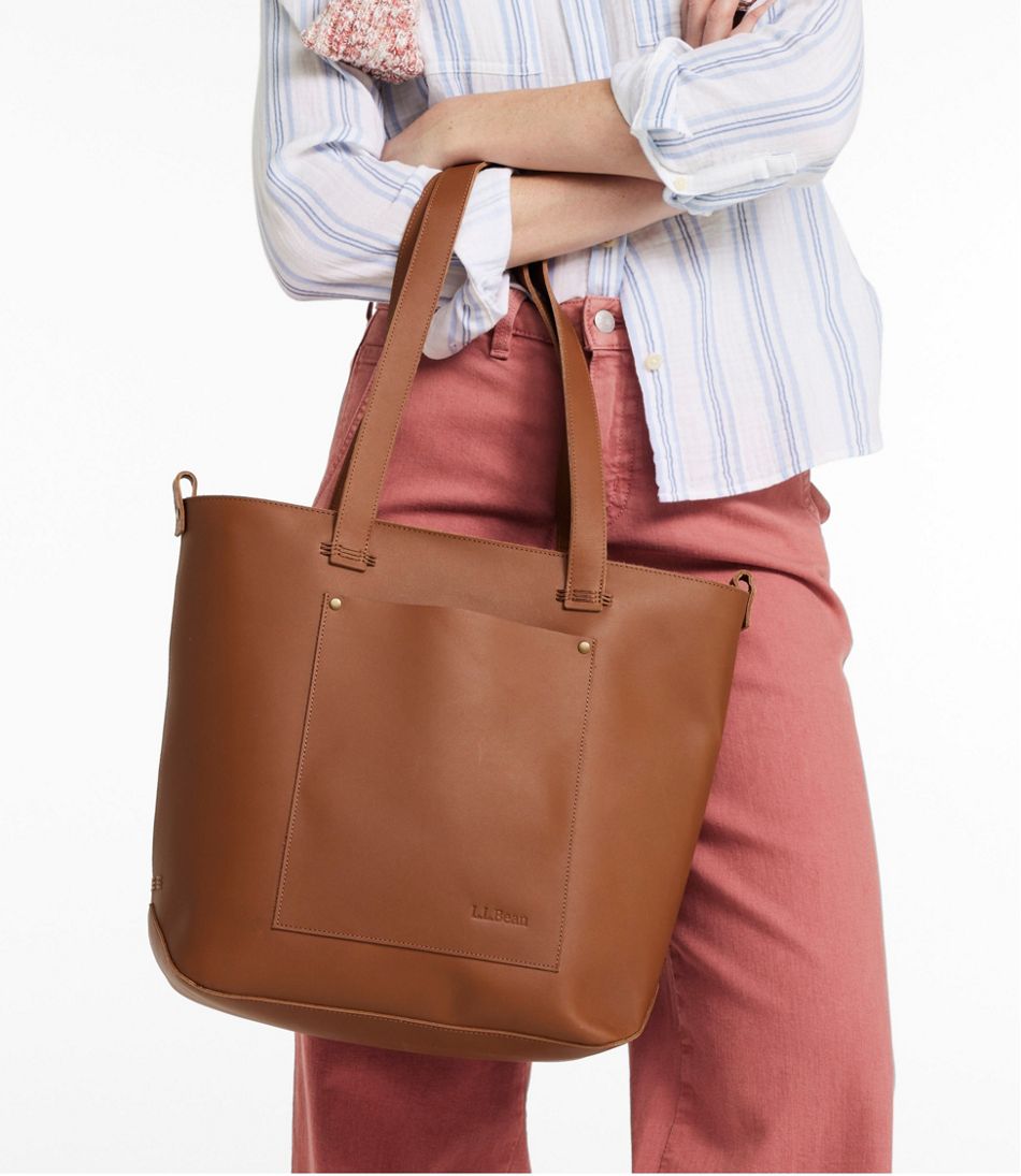 L.L.Bean207 Leather Tote