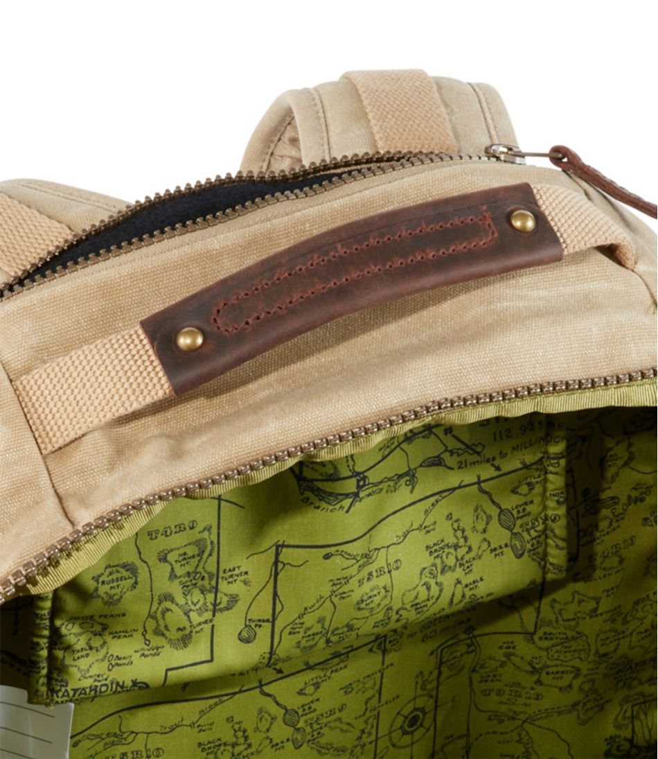 L.L.BeanWaxed Canvas Travel Backpack