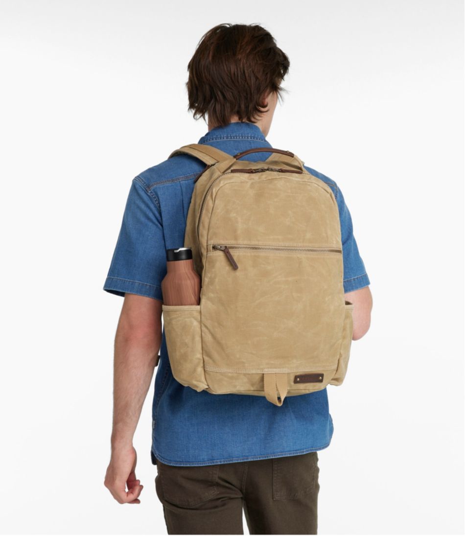L.L.BeanWaxed Canvas Travel Backpack