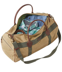 L.L.BeanWaxed Canvas Duffle, Medium