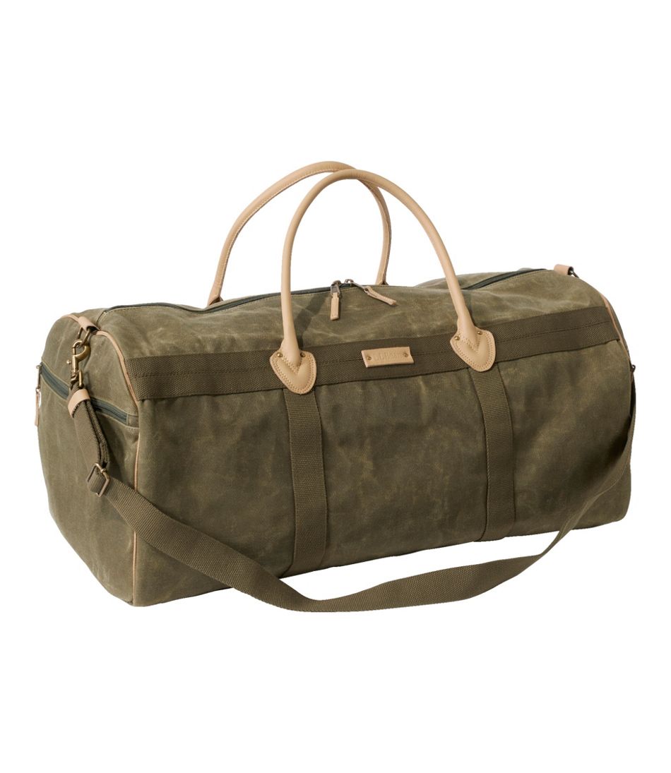L.L.BeanWaxed Canvas Duffle, Large